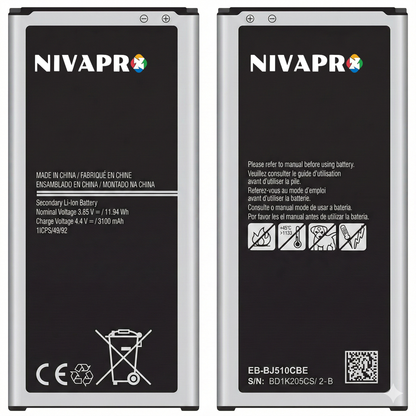 NIVAPRO J510 | J5 (2016) 3100mAh Compatible Battery