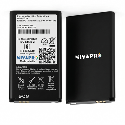 AI25F JIO BHARAT J14G  2500mAh Battery by NIVAPRO