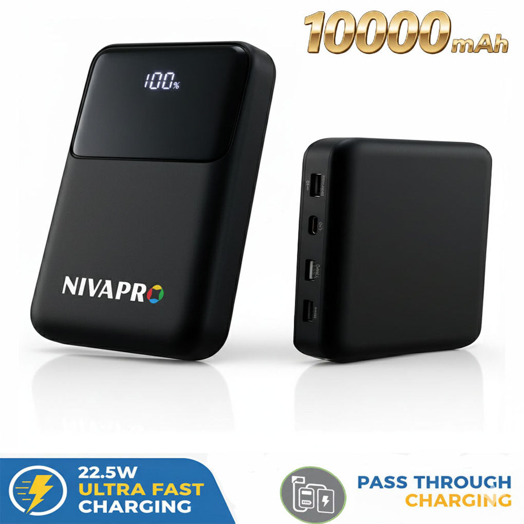 Slim Compact Power Bank K166 (10000 mAh)