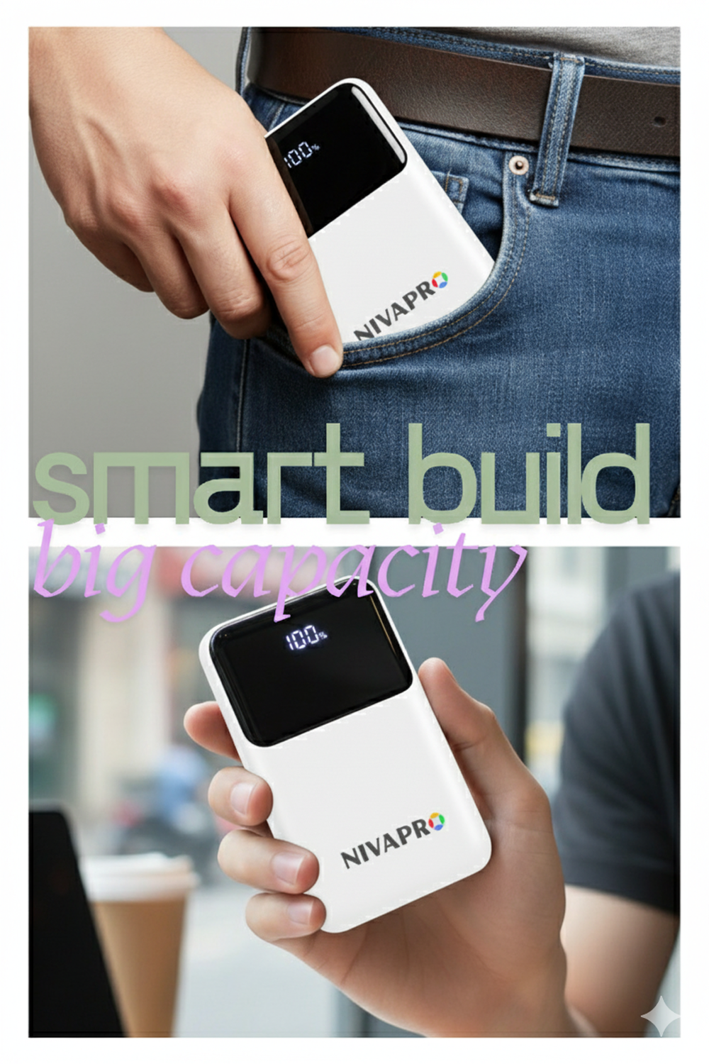 Slim Compact Power Bank (10000 mAh)