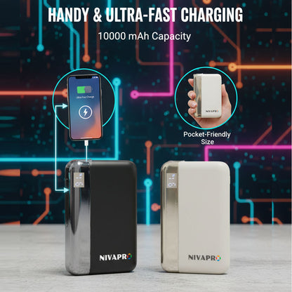 Slim Compact Power Bank K186 (10000 mAh)