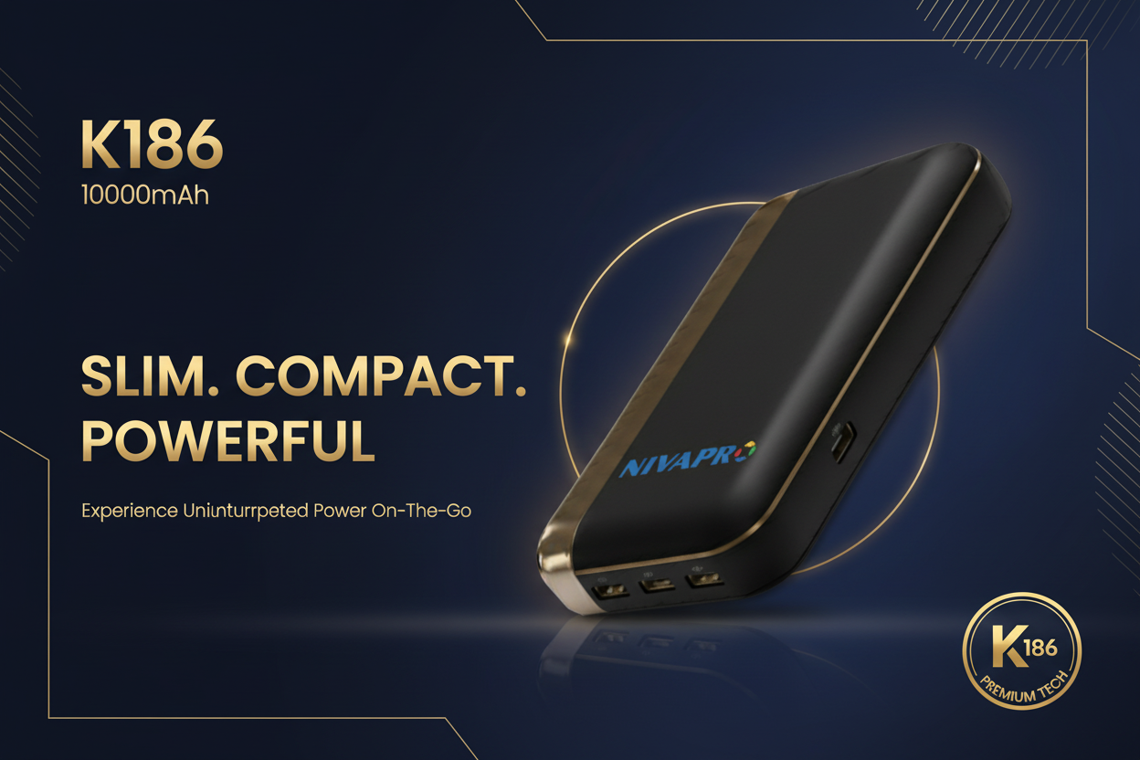 K186 Power Bank Banner