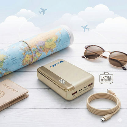 Slim Compact Power Bank K186 (20000 mAh)