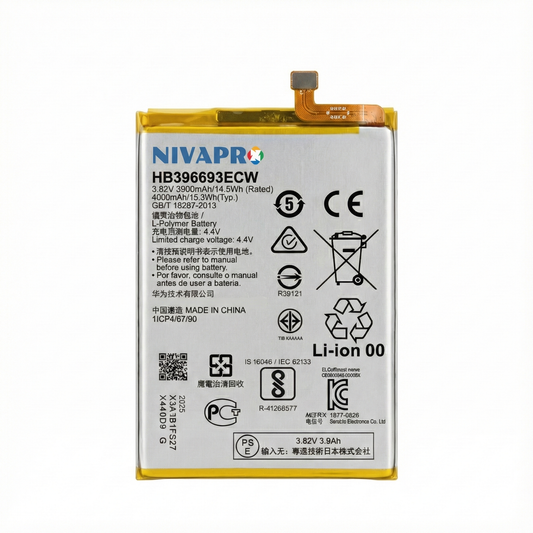 NIVAPRO HB396693ECW Battery for Mate 8 4000mAh