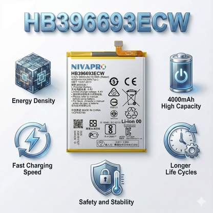 NIVAPRO HB396693ECW Battery for Mate 8 4000mAh