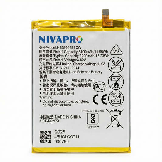 NIVAPRO HB396689ECW Battery for Mate 9/9 Pro 3200mAh