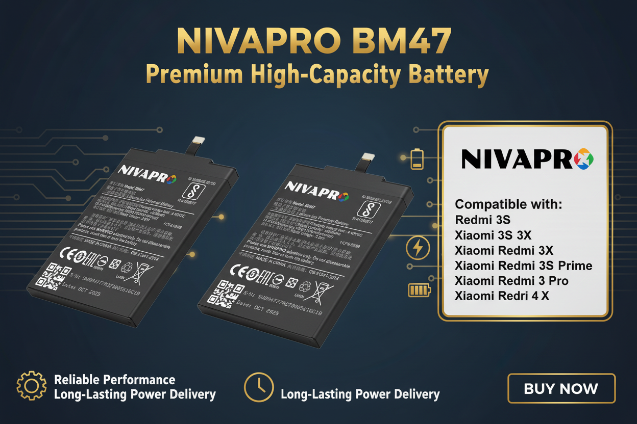 NIVAPRO BM47 Battery Banner