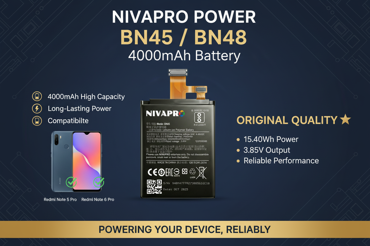 NIVAPRO BN45/BN48 Battery Banner