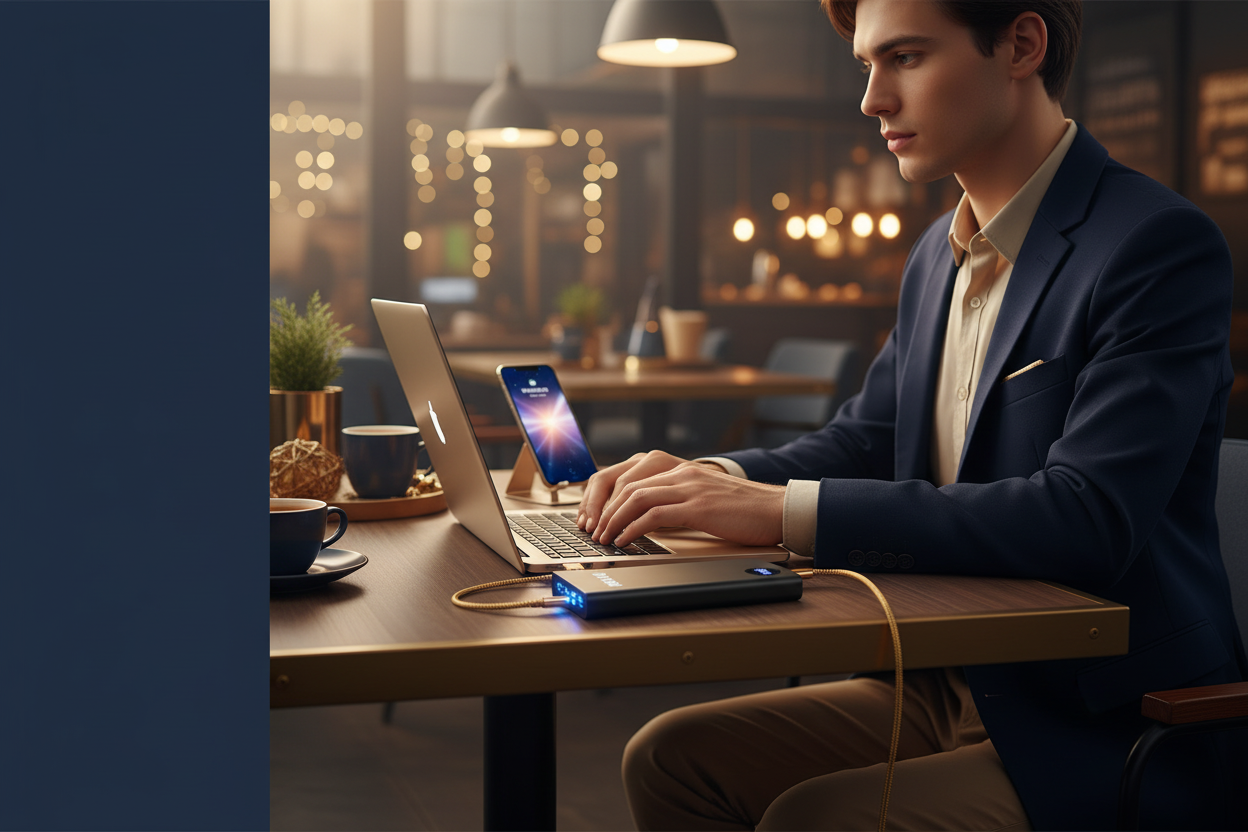 NIVAPRO Power Bank Lifestyle Banner