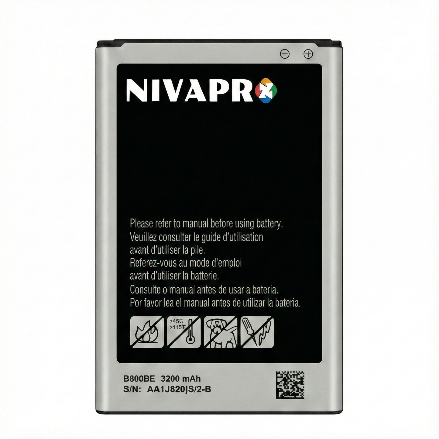 NOTE3  GALAXY for SAMSUNG B800BC,B800BE, Galaxy Note 3, N9000, N900, N900A, N900T 3200mAh Battery by NIVAPRO
