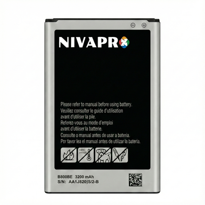 NOTE3  GALAXY for SAMSUNG B800BC,B800BE, Galaxy Note 3, N9000, N900, N900A, N900T 3200mAh Battery by NIVAPRO