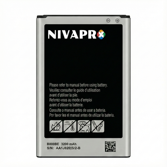 NOTE3  GALAXY for SAMSUNG B800BC,B800BE, Galaxy Note 3, N9000, N900, N900A, N900T 3200mAh Battery by NIVAPRO