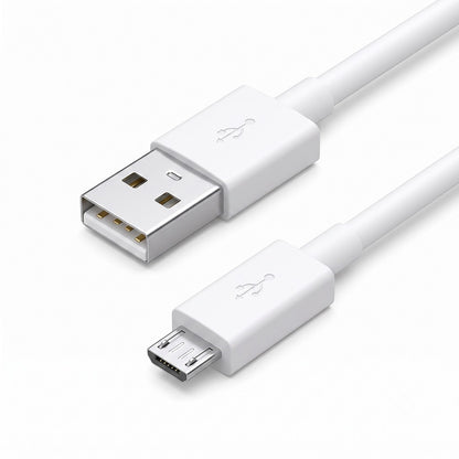 Original OPPO USB-A to Micro USB Cable 1M | 2A Fast Charging | 15W Max Output | USB 2.0 Data Sync Cable | White