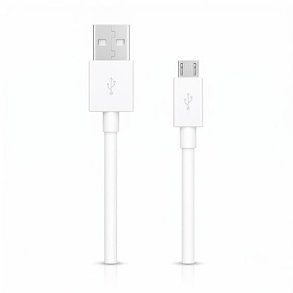 Original OPPO USB-A to Micro USB Cable 1M | 2A Fast Charging | 15W Max Output | USB 2.0 Data Sync Cable | White
