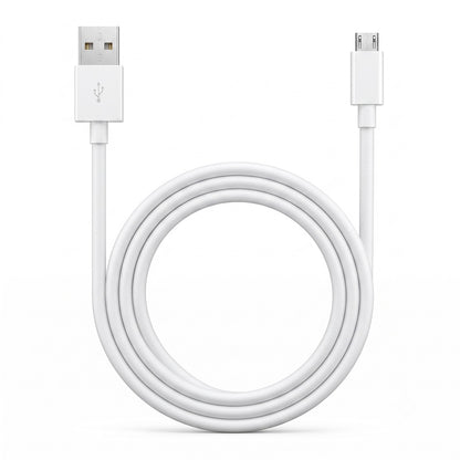 Original OPPO USB-A to Micro USB Cable 1M | 2A Fast Charging | 15W Max Output | USB 2.0 Data Sync Cable | White