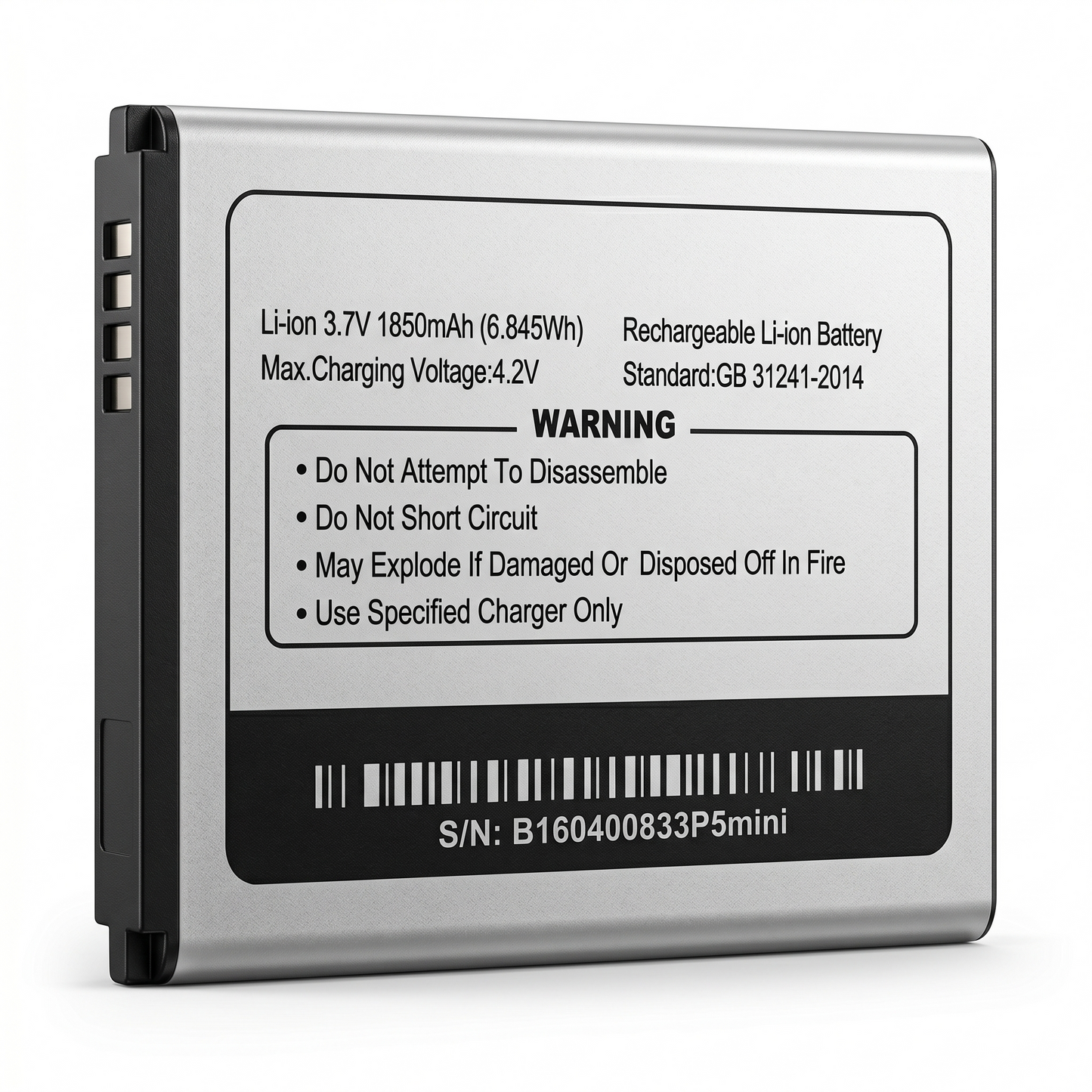 P5 Mini Original BL-G018Z Battery compatible for Gionee – 1850mAh, 6.845Wh, 3.7V by NIVAPRO