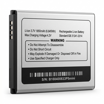 P5 Mini Original BL-G018Z Battery compatible for Gionee – 1850mAh, 6.845Wh, 3.7V by NIVAPRO