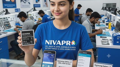 Galaxy J1 (SM-J100 Series), EB-BJ100BBE, EB-BJ100CBE, or EB-BJ100CBN compatible Battery 1850mAh by NIVAPRO
