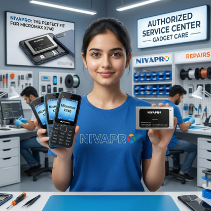 Original Micromax X740 Mobile Compatible battery 1800mAh with warranty by NIVAPRO