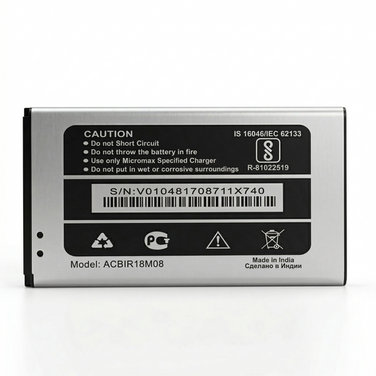 Original Micromax X740 Mobile Compatible battery 1800mAh with warranty by NIVAPRO