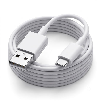 Original Xiaomi 3A USB-A to USB-C cable 1M with 3A current | 480Mbps high-speed data transmission | Safe and durable