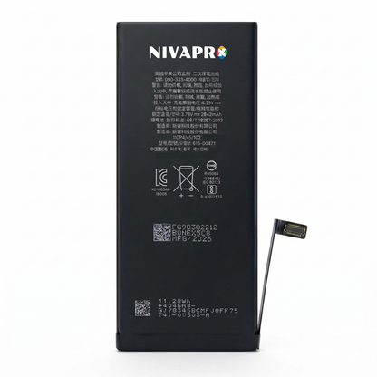 XR iphone compatible battery 2942mAh by NIVAPRO with warranty